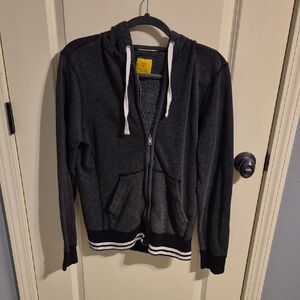 Prince & Fox Charcoal Zip-Up Hoodie